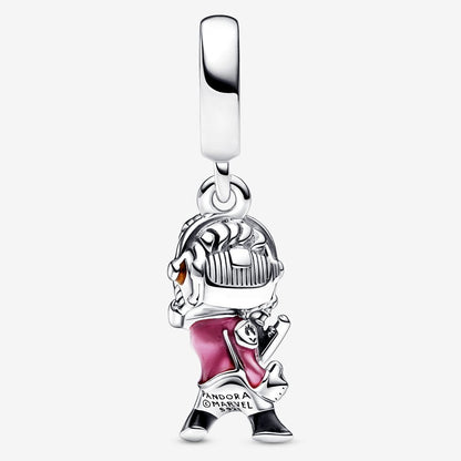 Marvel Guardians of the Galaxy Star-Lord Dangle Charm Hallmarked S925 Sterling Silver