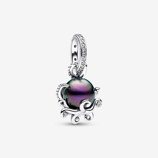 Disney The Little Mermaid Ursula Dangle Charm Hallmarked S925 Sterling Silver