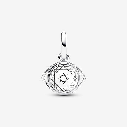 Marvel Doctor Strange Agamotto Eye Dangle Charm Hallmarked S925 Sterling Silver