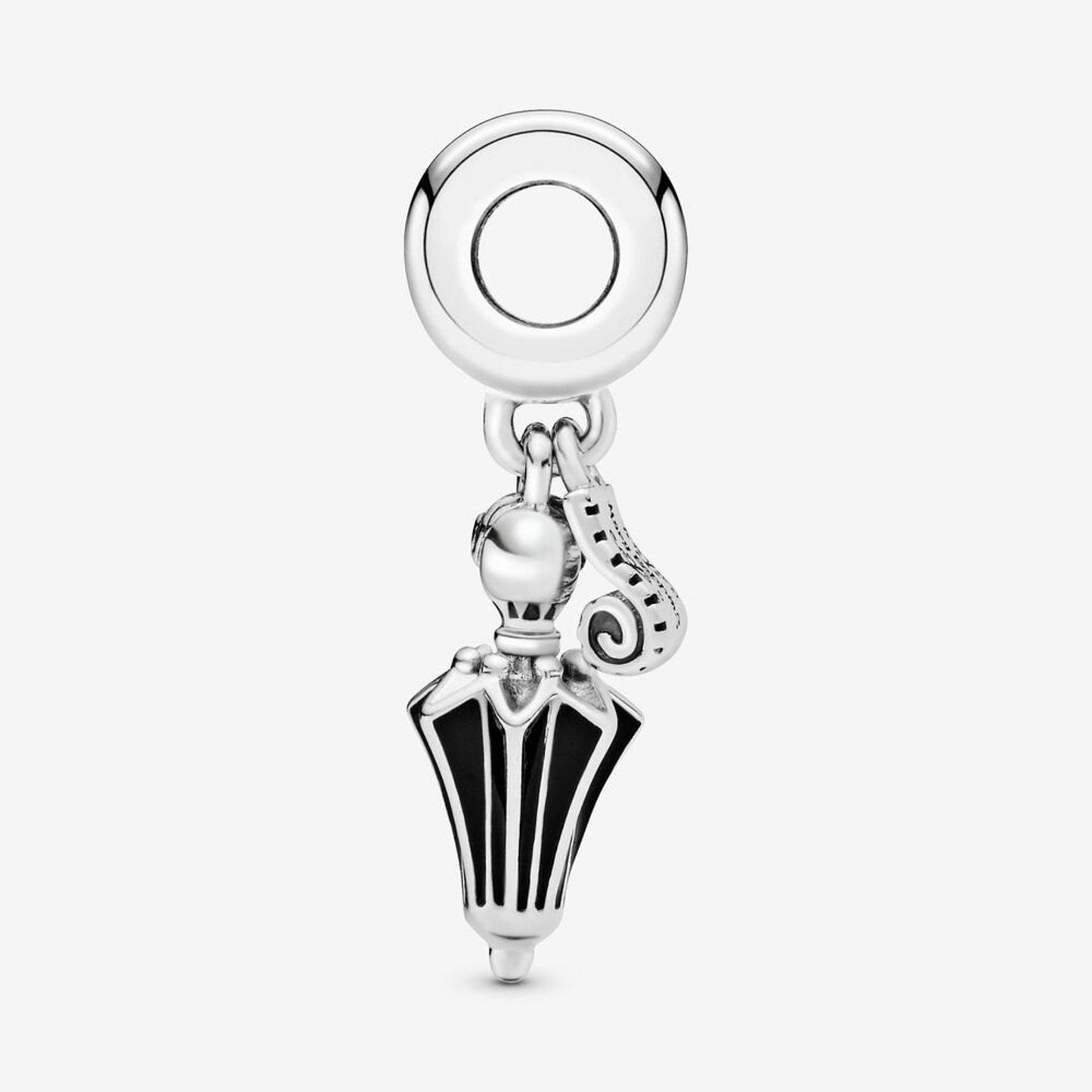 Disney Mary Poppin Umbrella Dangle Charm Hallmarked S925 Sterling Silver